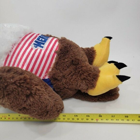 Patriotic Eagle 'Merica Stars and Stripes 18" Plush Bird Toy - Picture 8 of 10